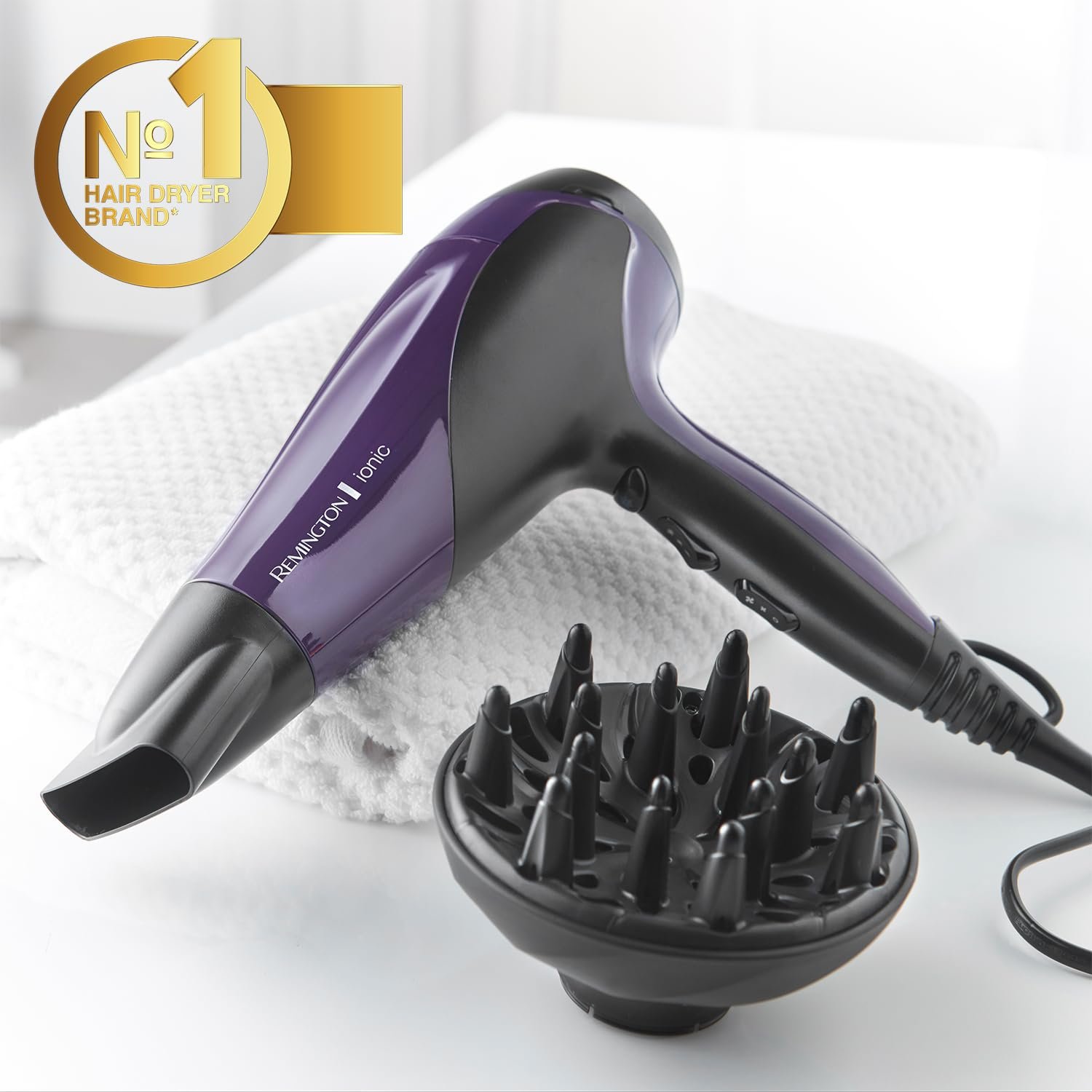 Фен Remington Ionic Conditioning D3190 2200 Вт, фото №2