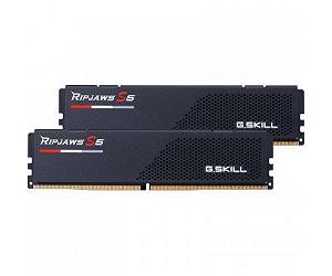 Пам'ять для настільних комп'ютерів G Skill 64 GB 2x32GB DDR5 6000 MHz Ripjaws S5 Matte Black (F5-6000 - Фото 1