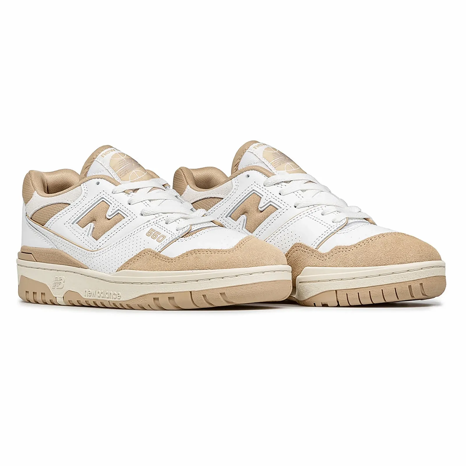 Кроссовки New Balance 550 Белый Красный Черный, фото №2