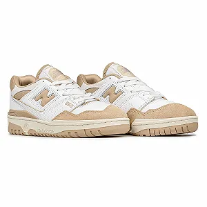 Кроссовки New Balance 550 Белый Красный Черный synthetic.ua - Фото 1