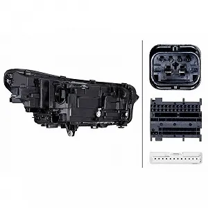 Фара головного света HELLA 1LX 015 368-531 для BMW левая synthetic.ua - Фото 1