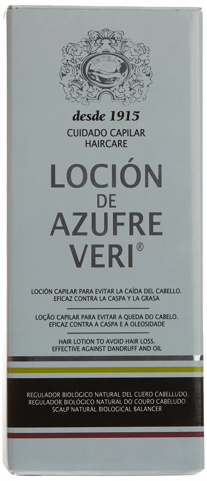Лосьйон Camomila Intea de Azufre Veri 200мл проти випадіння волосся та проти лупи, фото №2