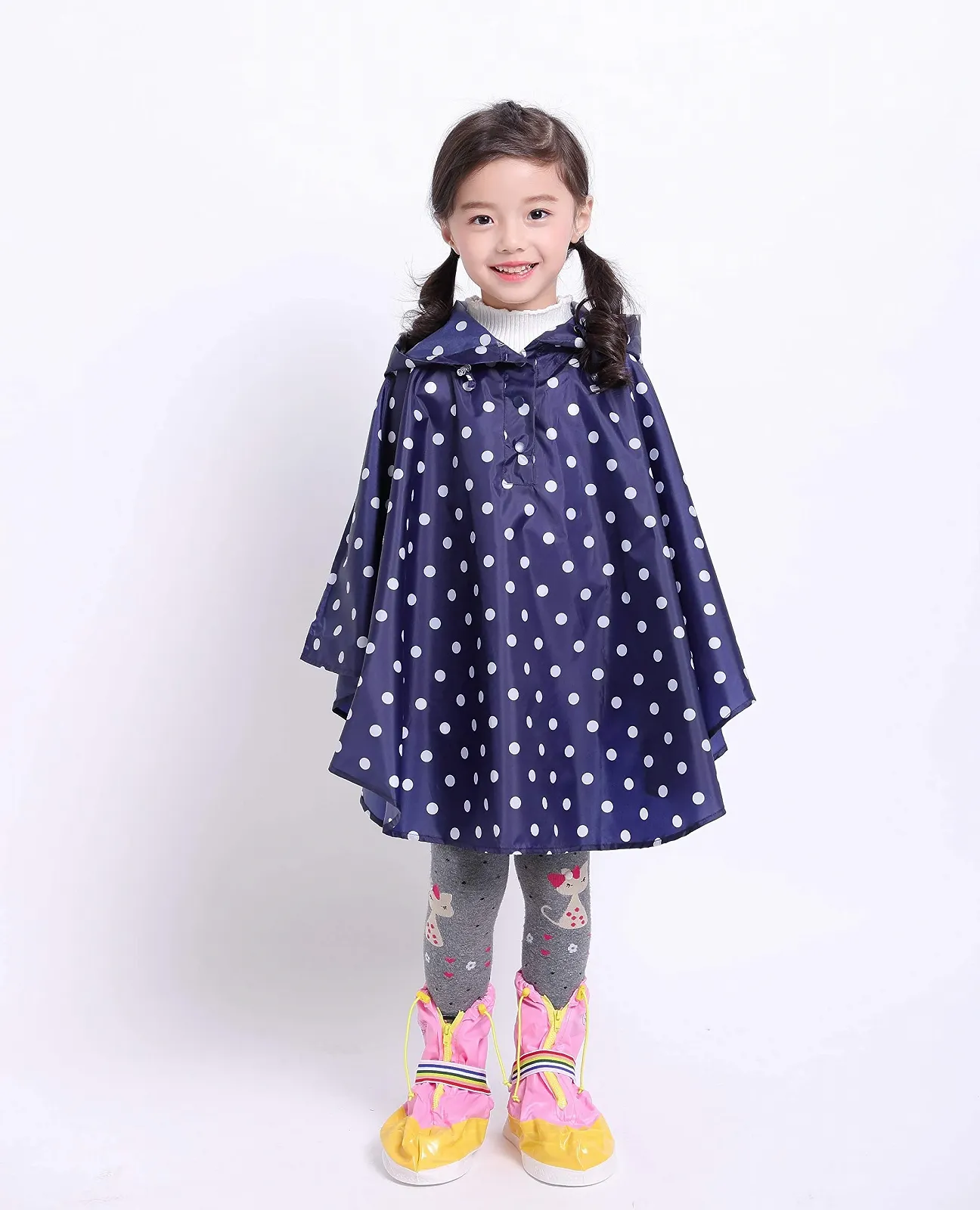 Дитячий дощовик Freesmily Водонепроникний пончо для хлопчиків, фото №2