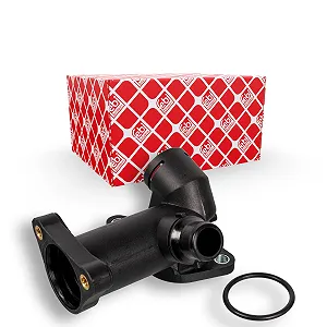 Фланець охолоджувальної рідини FEBI BILSTEIN 29880 для AUDI SKODA VW, головка блоку циліндрів - Фото 1