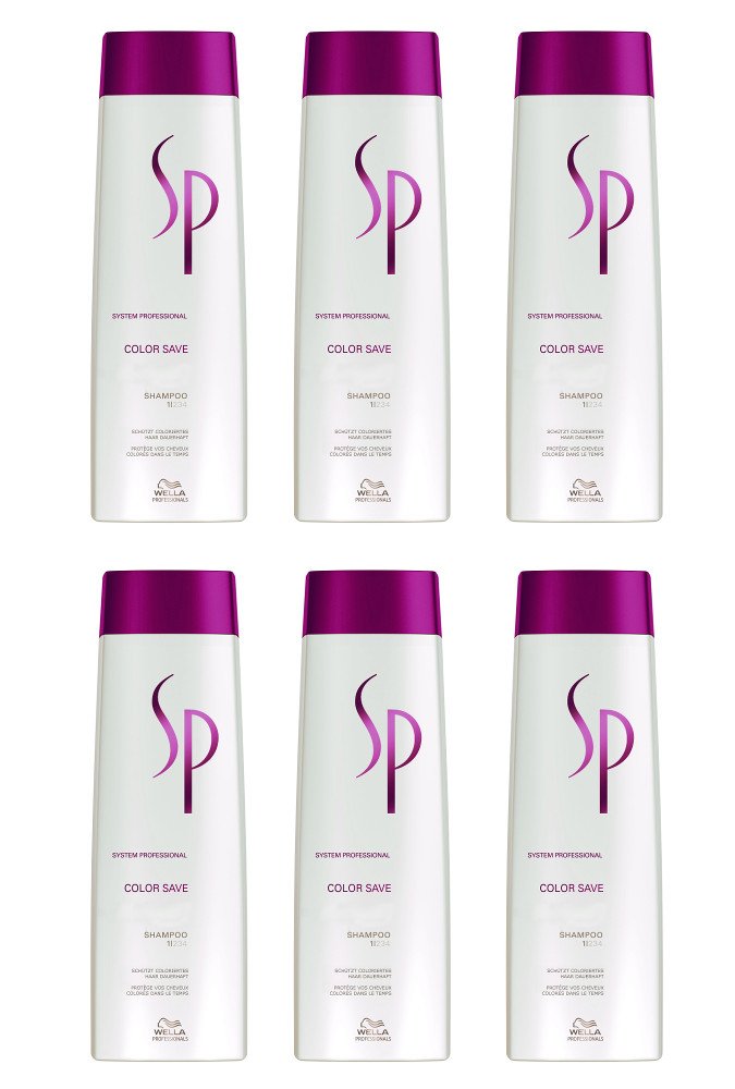 Шампунь Wella SP Colour Save Six Pack 6 x 250 мл, фото №1