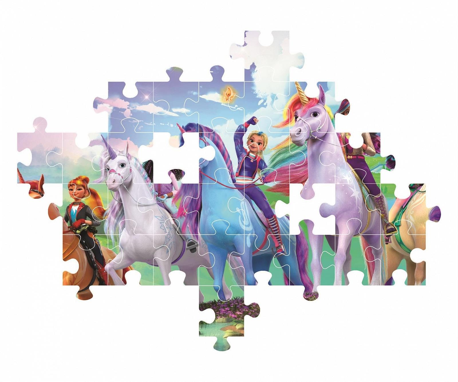 Пазл Clementoni SUPER Unicorn Academy 1 104 детали, фото №5