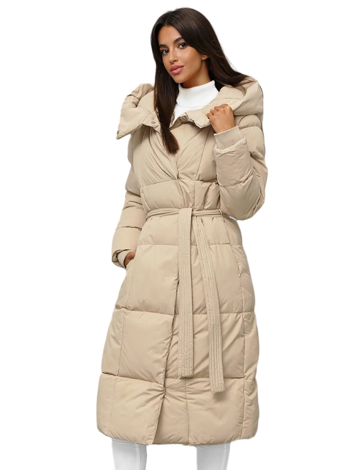 Женское зимнее пальто OZONEE JS/5M3227Z, фото №1 Женское зимнее пальто OZONEE JS/5M3227Z, фото №1