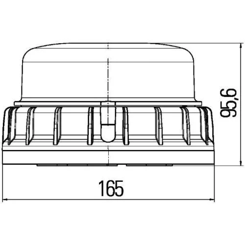 Проблесковый маячок HELLA 2XD 011 557-311 K-LED 2.0, фото №3