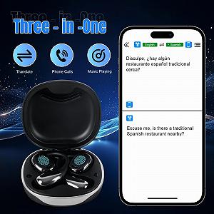 Навушники-перекладачі WingFly AI, Бездротові для перекладу з 144 мовами в реальному часі synthetic.ua - Фото 1