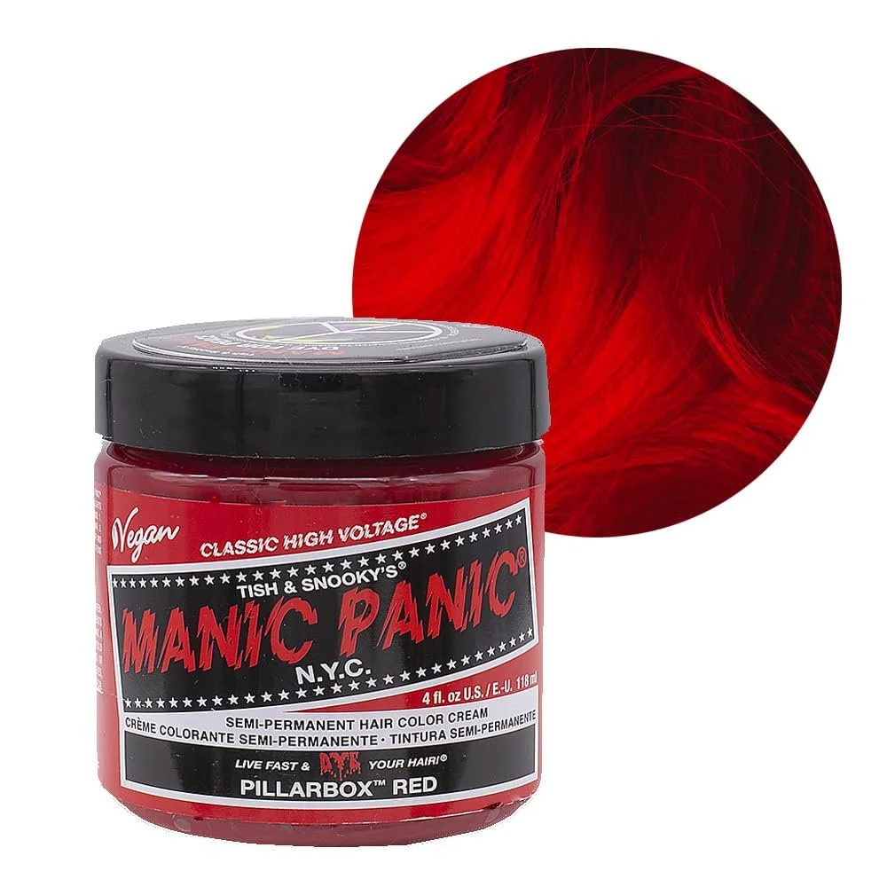 Фарба для волосся Manic Panic HVC Pillarbox Red 118 мл, фото №1 Фарба для волосся Manic Panic HVC Pillarbox Red 118 мл, фото №1