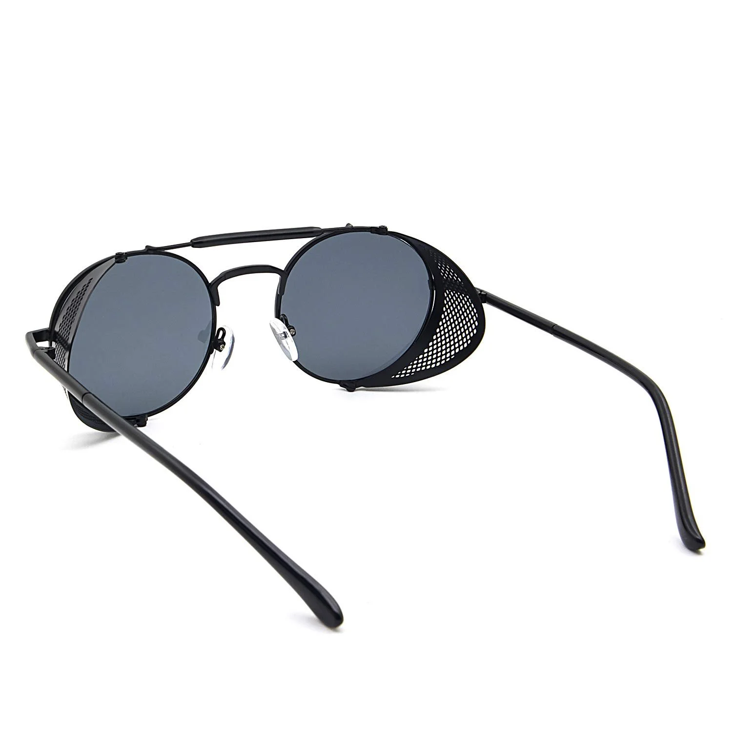 Сонцезахисні окуляри Круглі Ronsoui Steampunk Polarised Vintage Ретро UV400 Захист Металева оправа, фото №3 Сонцезахисні окуляри Круглі Ronsoui Steampunk Polarised Vintage Ретро UV400 Захист Металева оправа, фото №3