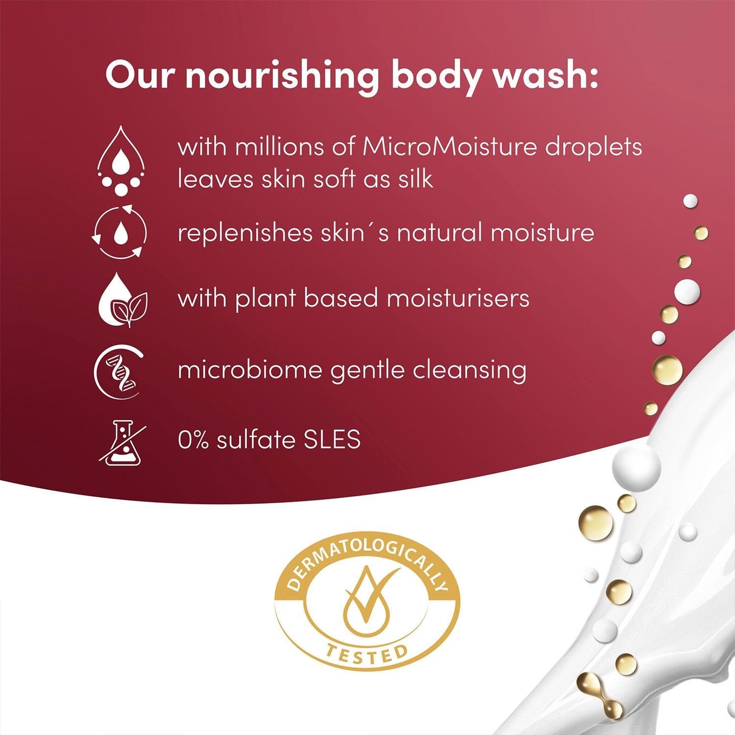 Гель для душу Dove Advanced Care Pro-Age Skin Natural Nutrients 6 x 400 мл, фото №6