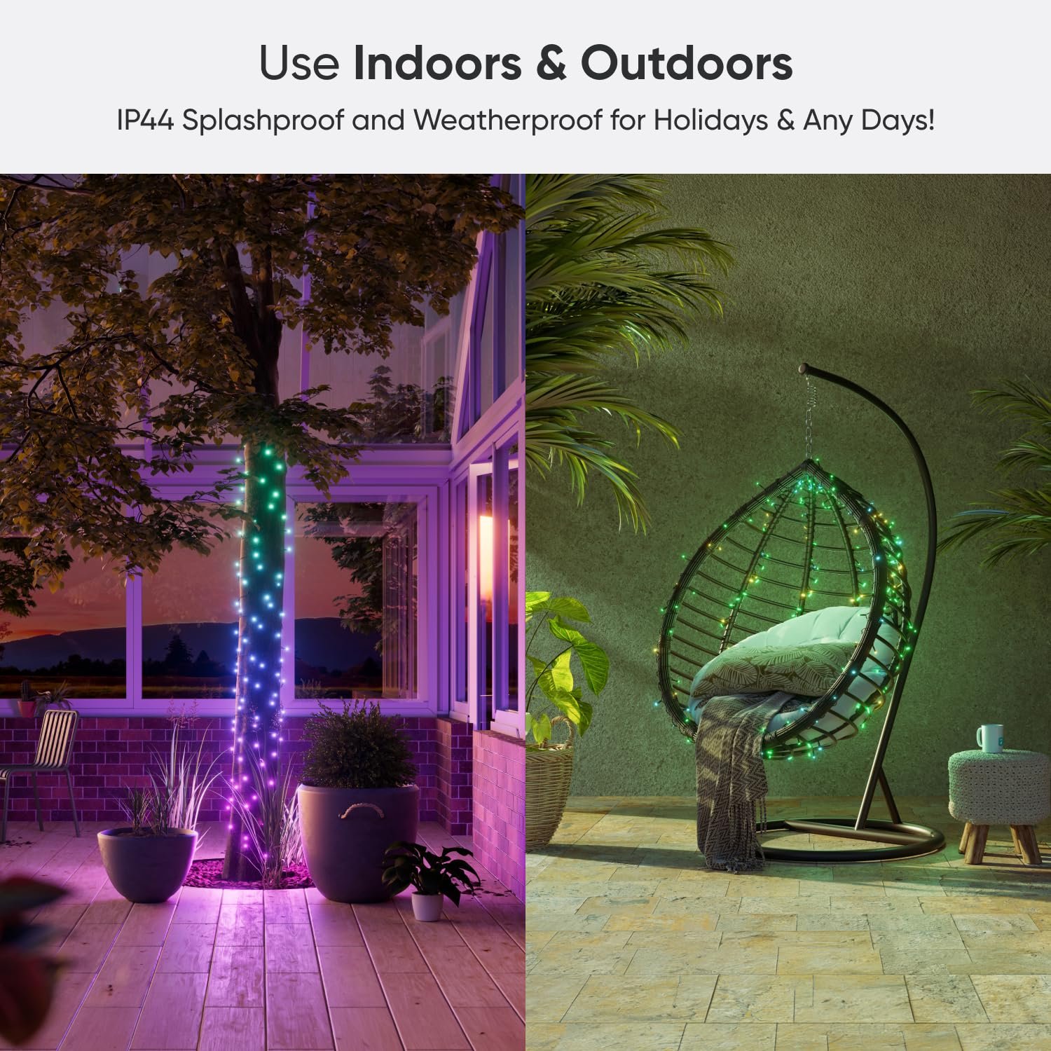 Гірлянда Nanoleaf Smart Fairy Lights 24 м, RGB IC LEDs, IP44, фото №3
