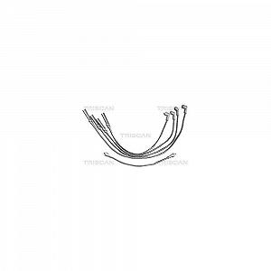 Комплект проводов зажигания TRISCAN 8860 4027 - Фото 1