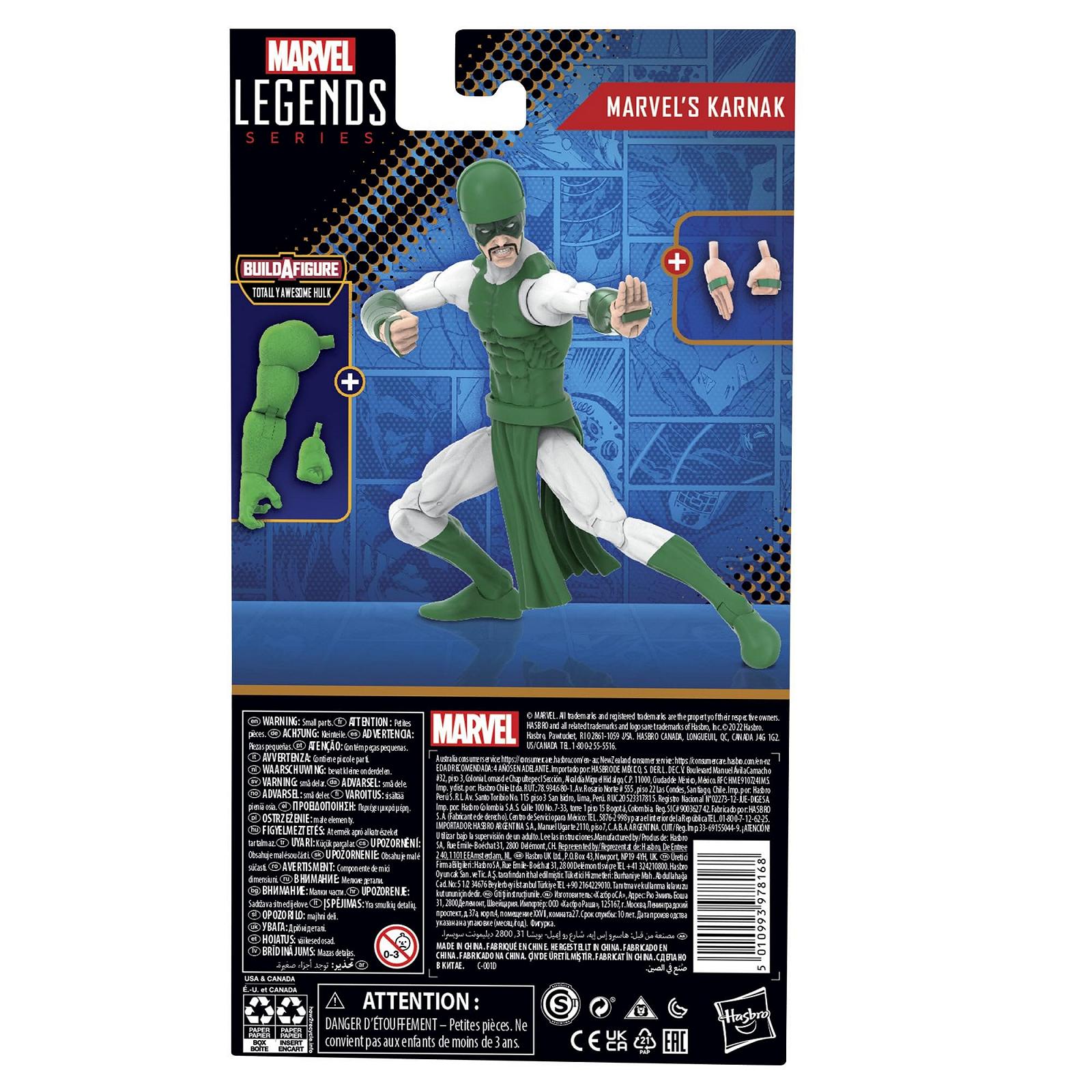 Фигурка Karnak Marvel Legends Series Comics Marvel, 15 см, фото №5
