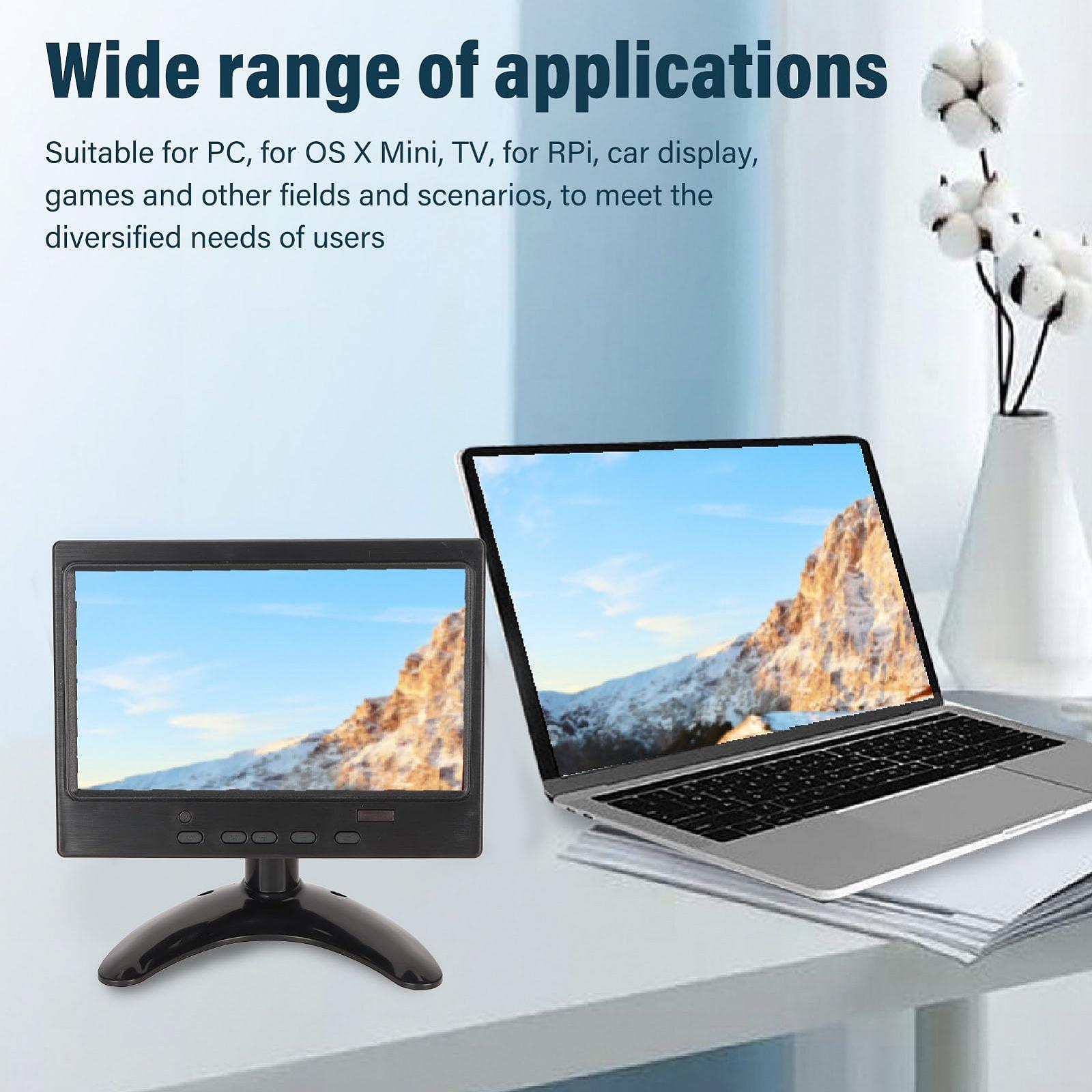 Портативний Монітор Gate 7 дюймів FHD Gaming Moni Gate з HDMI VGA AV Port, Вбудовані Динаміки, фото №2