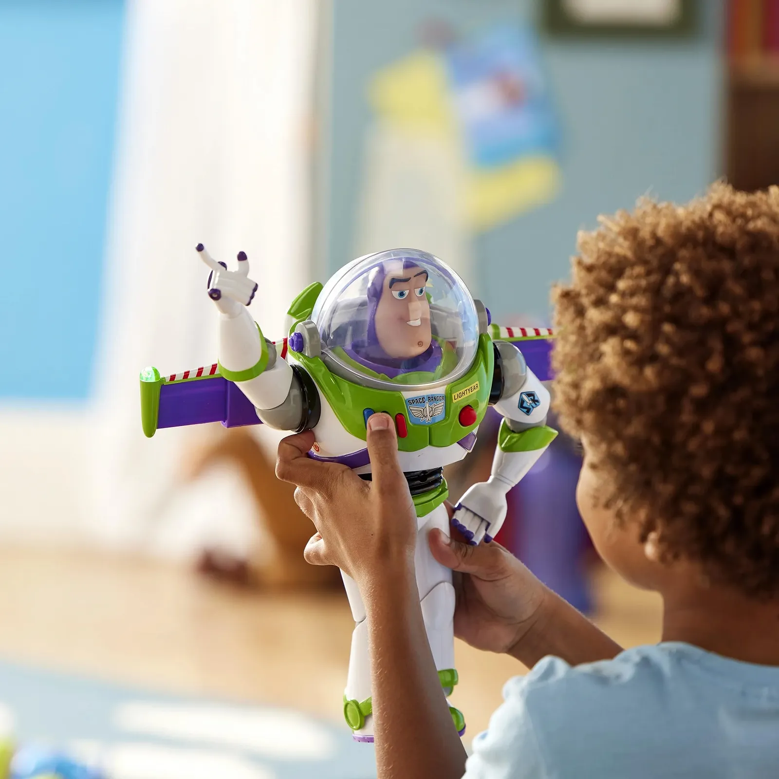 Интерактивная фигурка Disney Store Toy Story Buzz Lightyear Space Ranger 36 см / 14 дюймов, фото №2