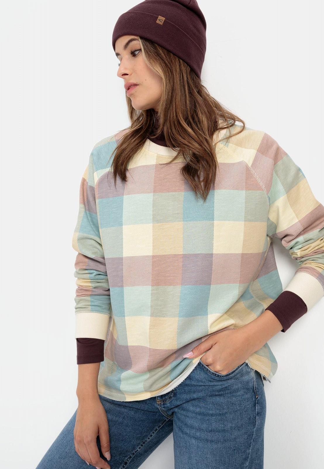 Женская Толстовка camel active в клетку, фото №5