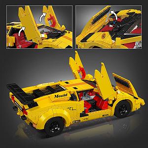 Техник Mould King 13195H Спортивный автомобиль Конструктор 1384 детали synthetic.ua - Фото 1