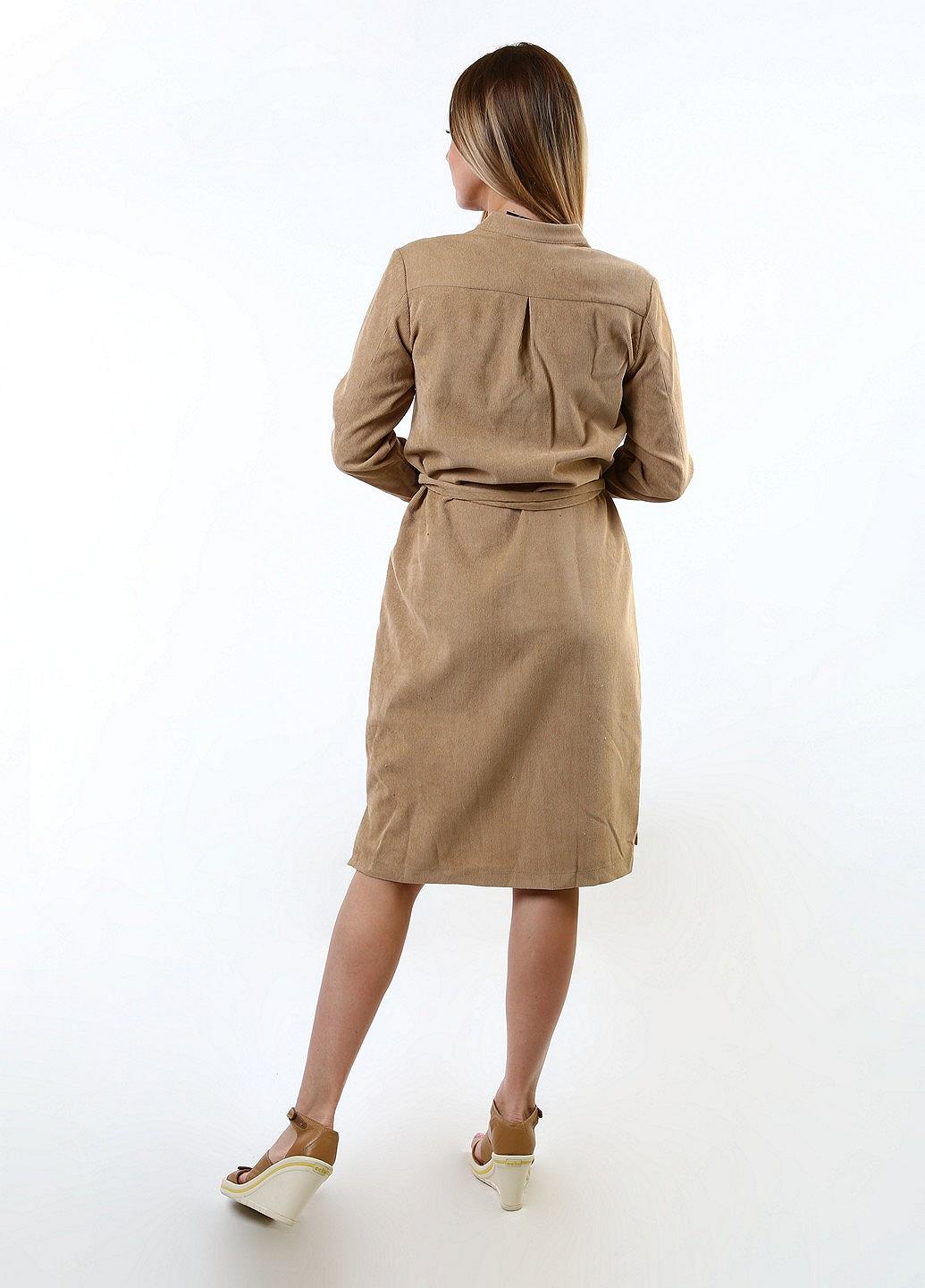 Платье inDresser L Бежевый (IN-F0280В064Г-Beige), фото №5