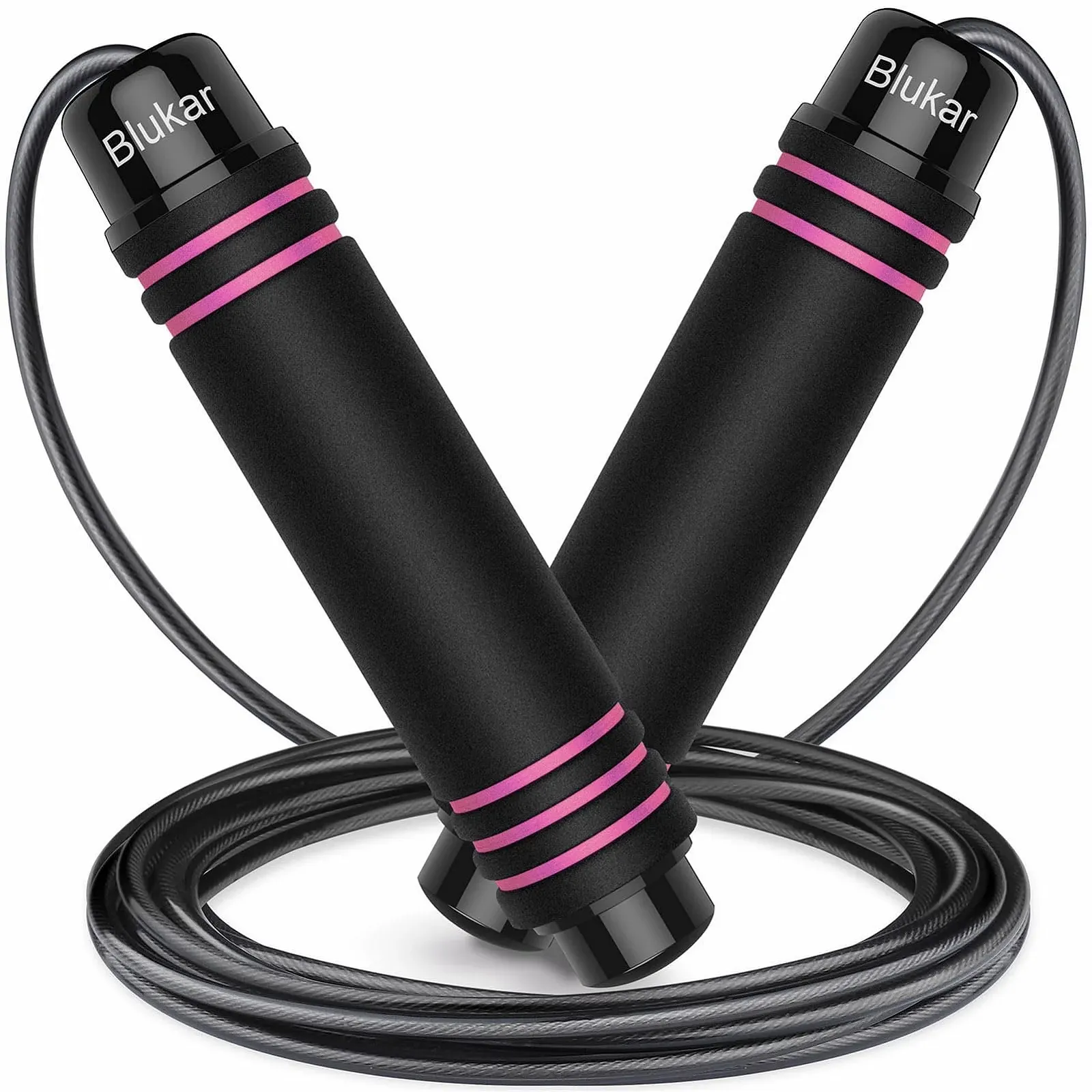 Скакалка Blukar Speed Adjustable Foam Handles 3 м, фото №1 Скакалка Blukar Speed Adjustable Foam Handles 3 м, фото №1