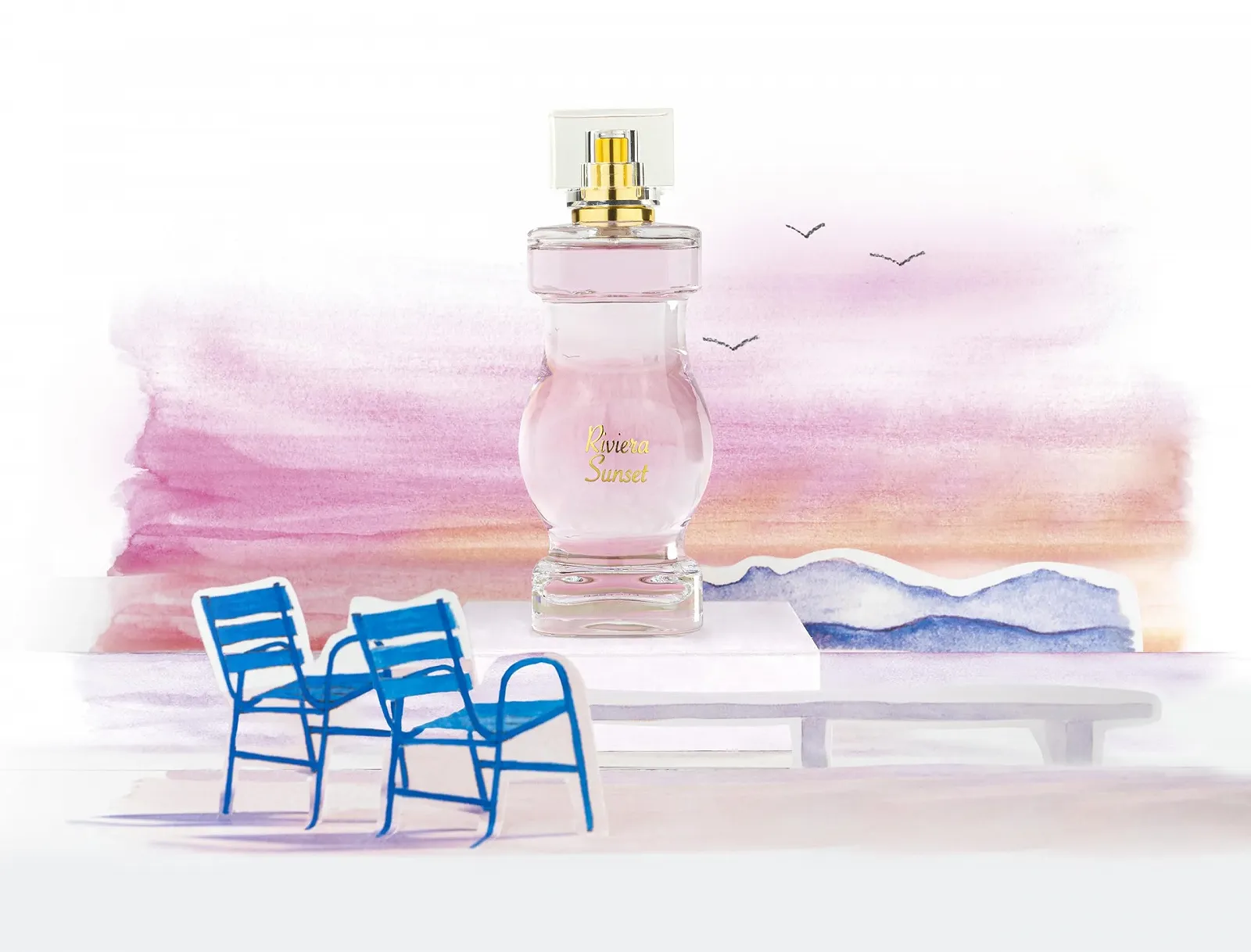 Парфумована вода JEANNE ARTHES French Way Of Life Azur Collection Riviera Sunset Квітковий & Фруктовий Мускус & Сандалове дерево 100 мл, фото №6