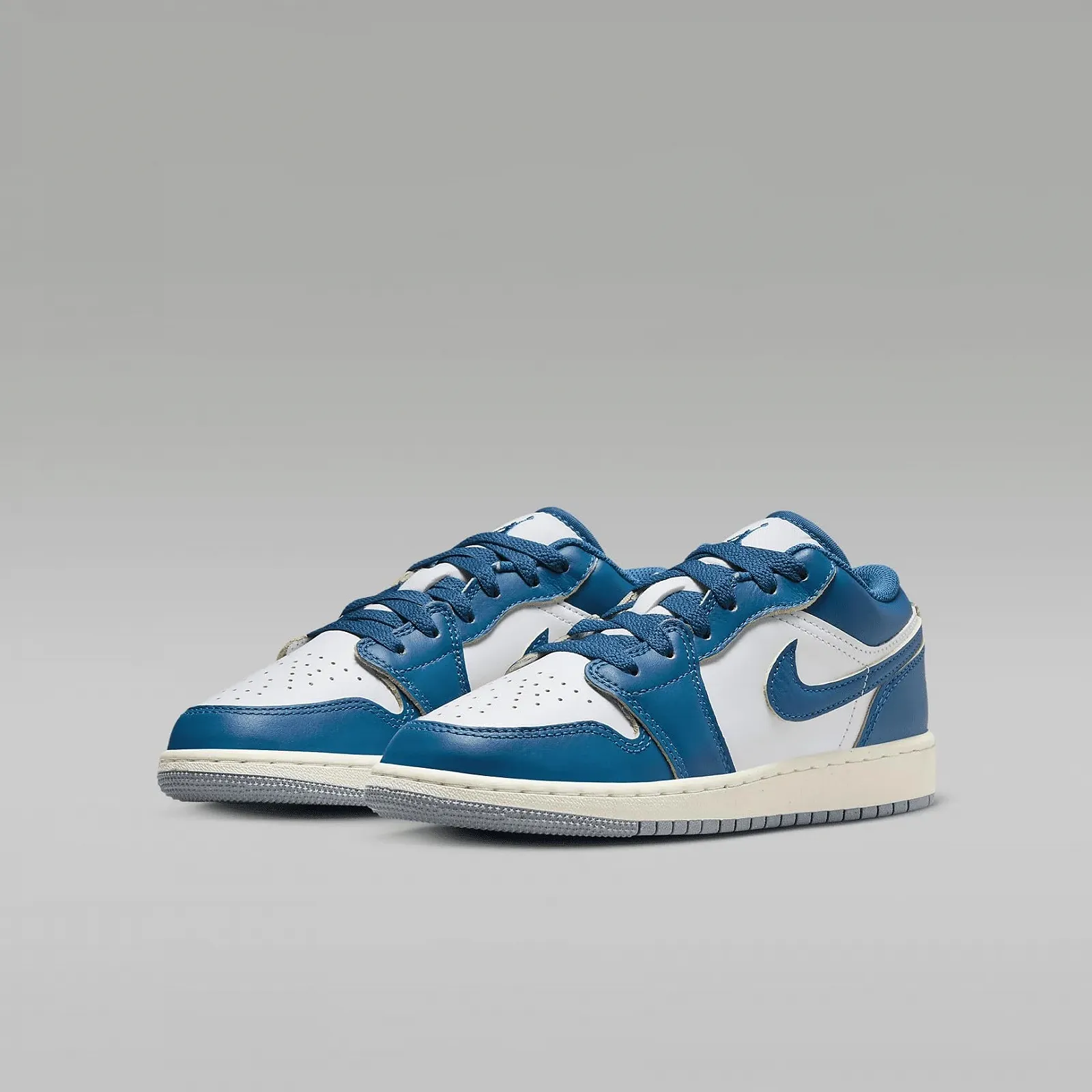 Кроссовки Jordan 1 Low SE White/Industrial Blue, фото №5