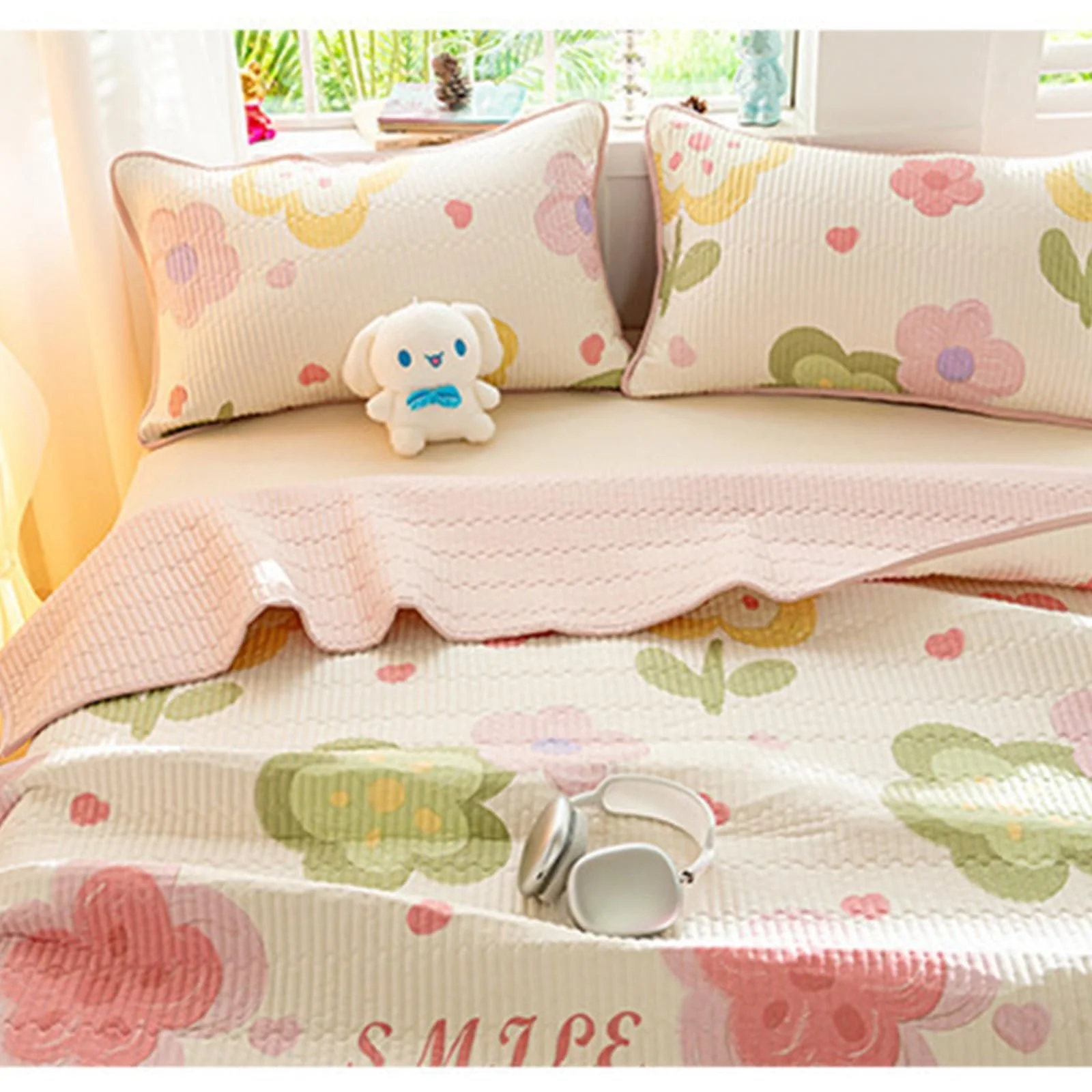 Покривало E-yimeng 120 x 200 см Універсальний плед для дивану накидка Двостороння стьобана, фото №4