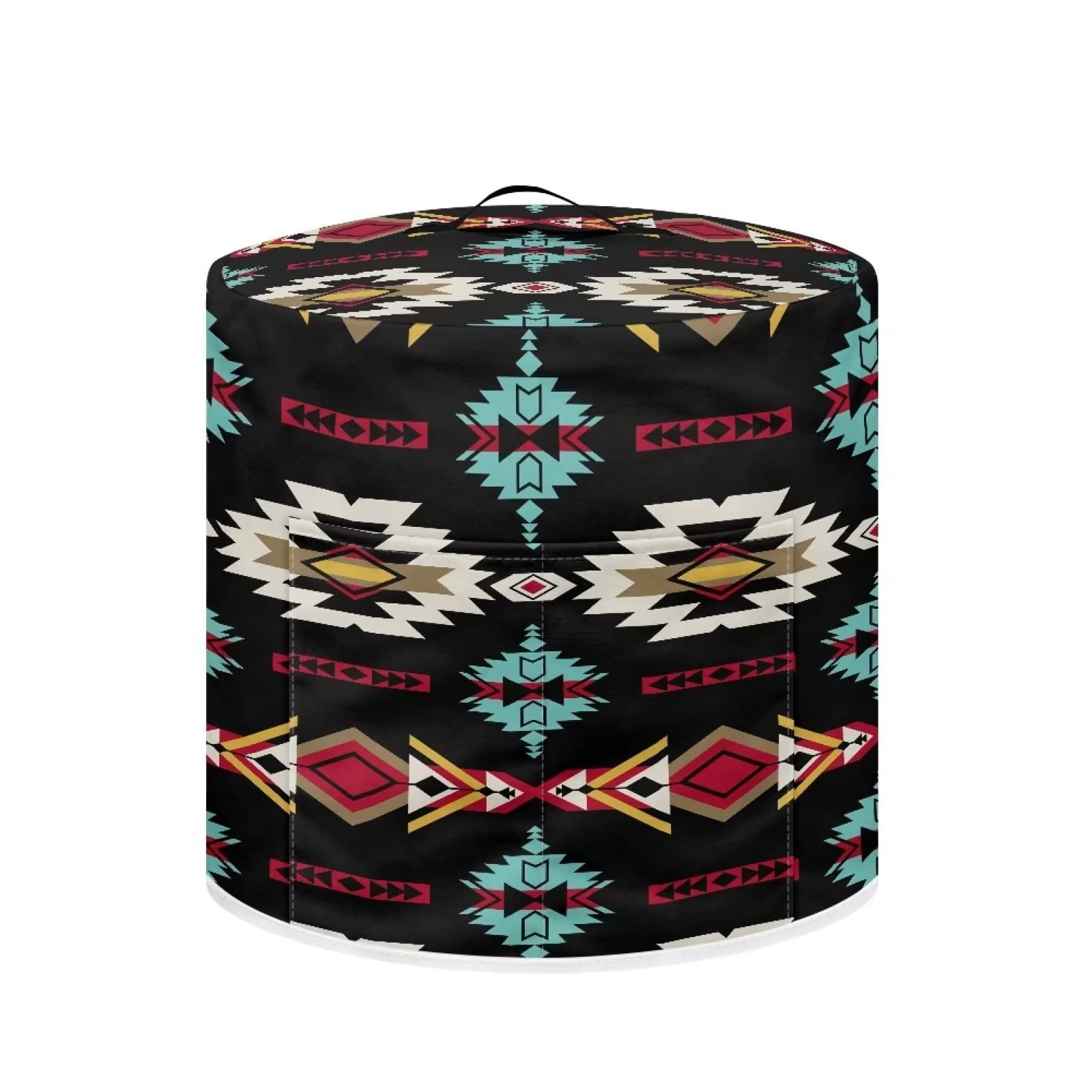 Чехол ZIATUBLES Retro Aztec Tribal Pattern Slow Cooker 8 Quart, фото №1
