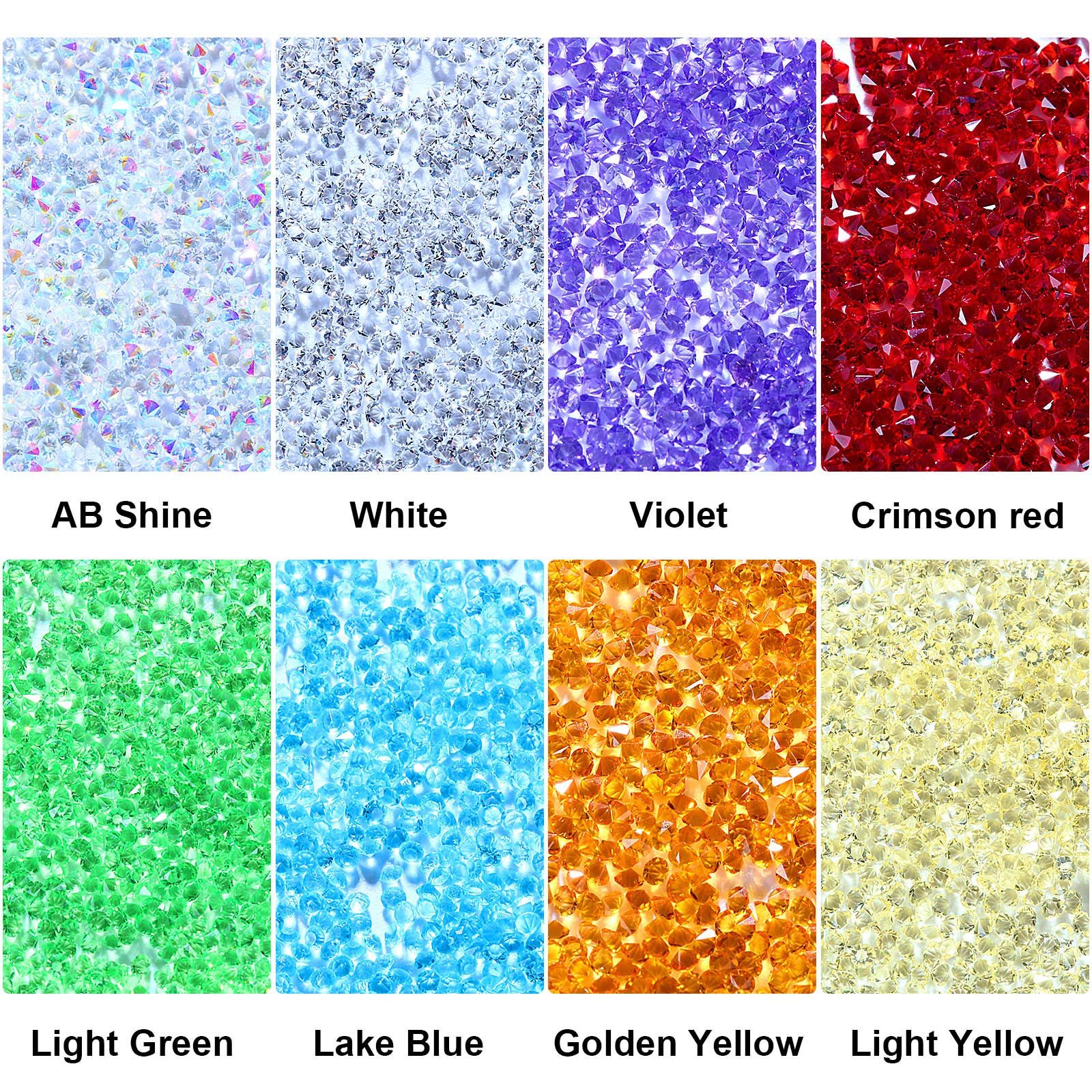 Стрази для нігтів Міні-кристали 1.2 мм, приблизно 65000 шт., фото №3