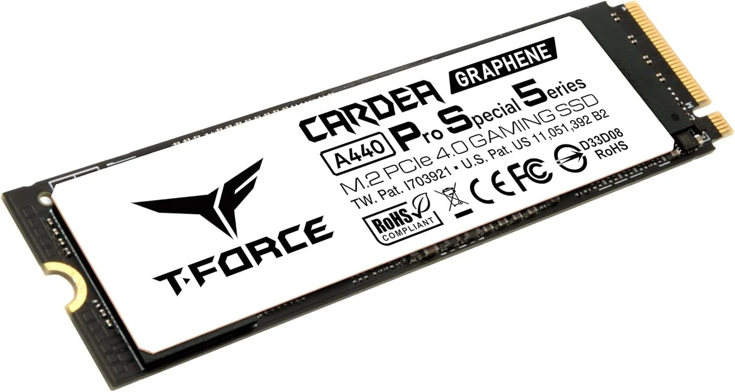 SSD диск TEAMGROUP T-Force CARDEA A440 Pro M.2 PCIe 4.0 2ТБ Белый, фото №3 SSD диск TEAMGROUP T-Force CARDEA A440 Pro M.2 PCIe 4.0 2ТБ Белый, фото №3