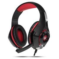 Наушники Crown CMGH-102T Black/Red USB - Фото 1