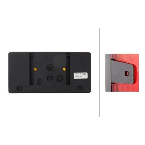 Задний фонарь HELLA 2VA 006 040-291 левый, фото №2 Задний фонарь HELLA 2VA 006 040-291 левый, фото №2