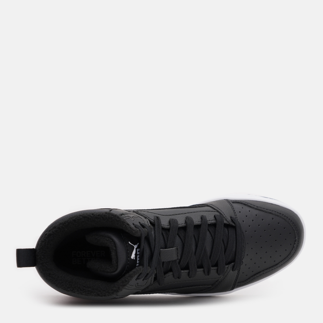 Ботинки Puma Rebound V6 Mid WTR Jr 39468501 Черный размер 37, фото №5
