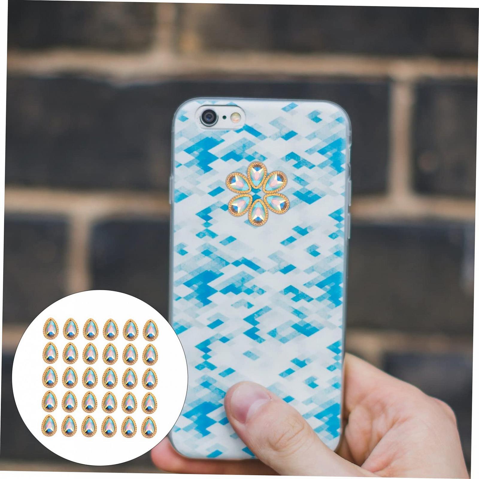 Стразы для ногтей Блестящие для дизайна ногтей 60 шт, фото №7