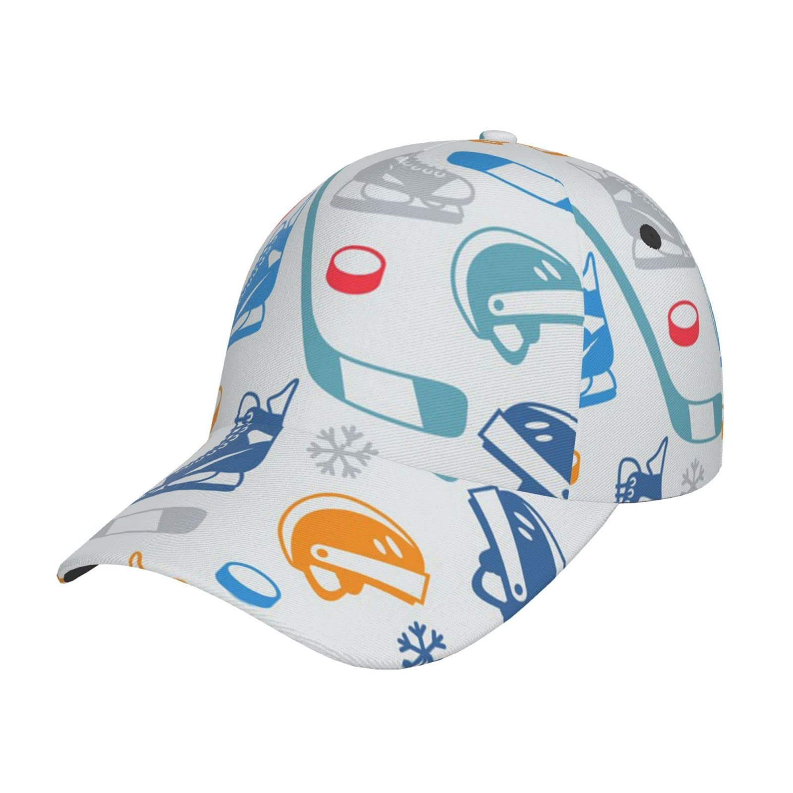 Бейсболка LAMAME с принтом Many Skulls Get Together, регулируемая, фото №1