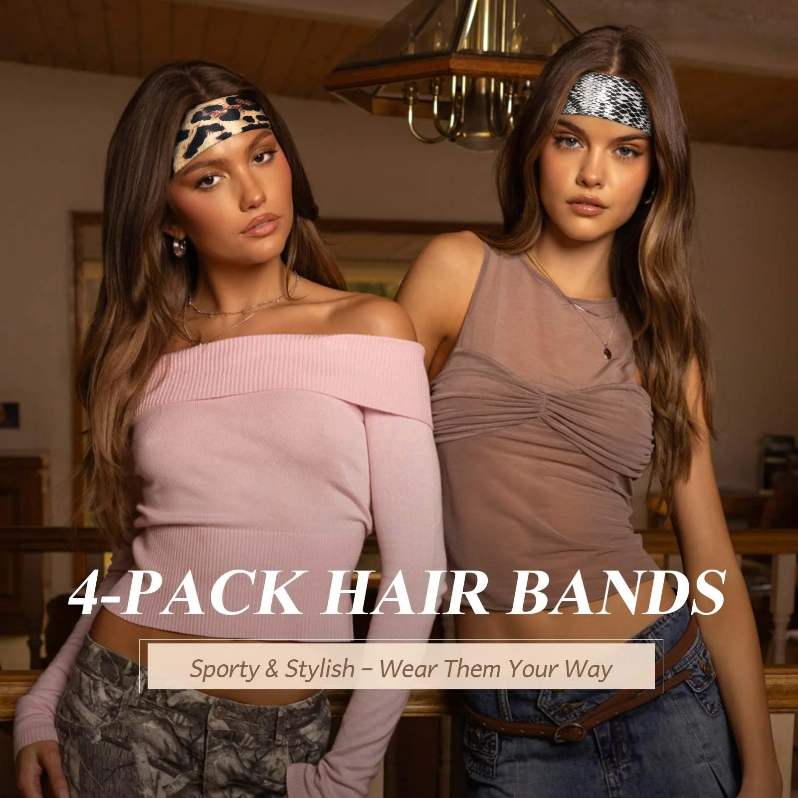 Спортивна літня пов'язка для жінок, тонка, фото №2