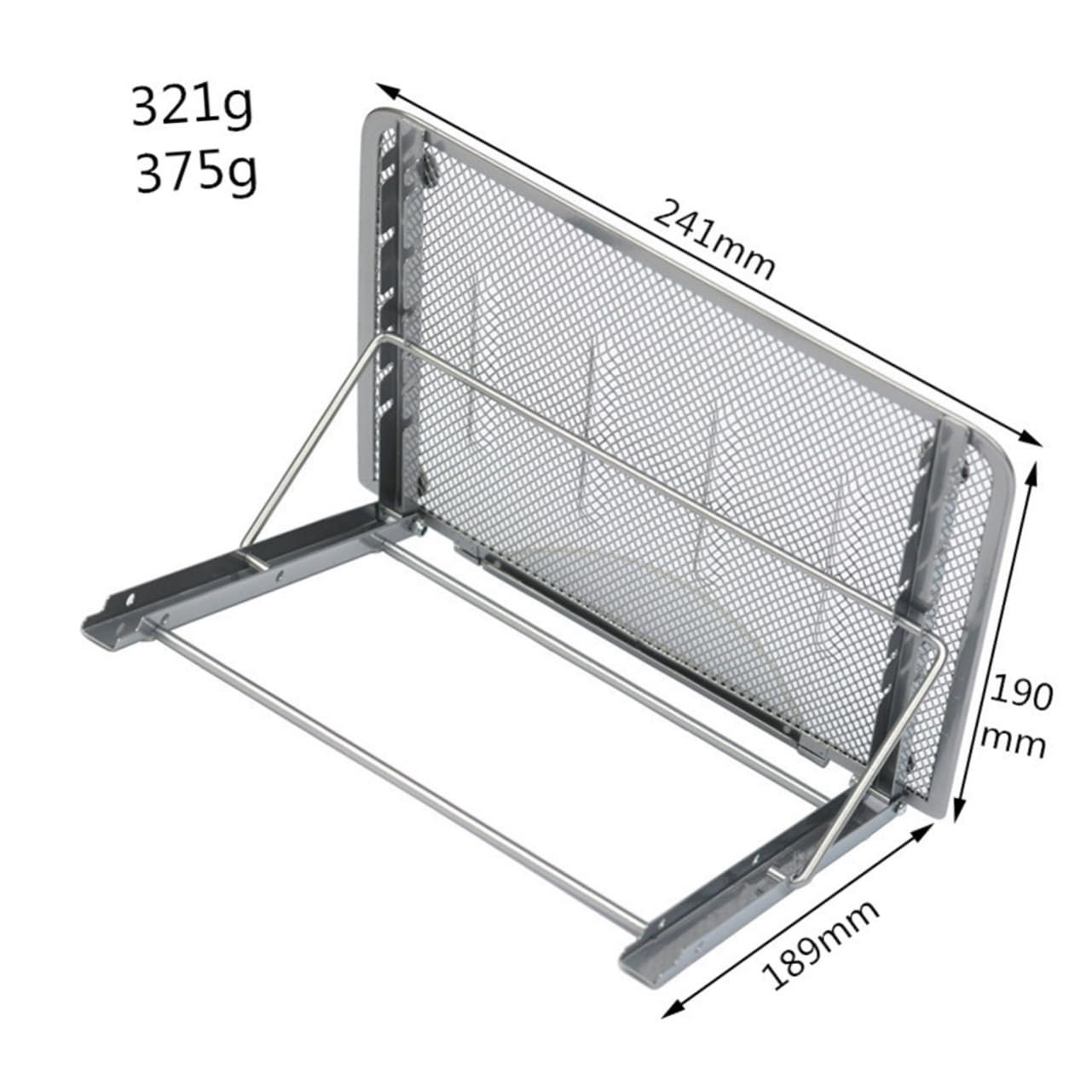 Регульована Складна Підставка для Ноутбука/Планшета Міцна Багатофункціональна Конструкція Компактний Дизайн, фото №6