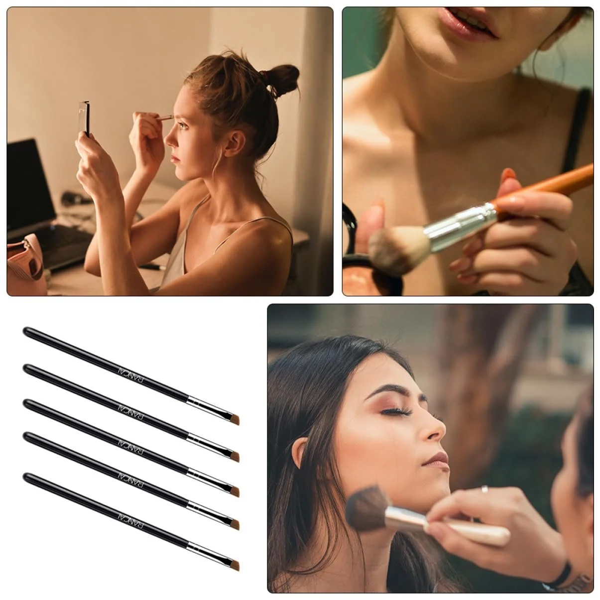 Пензлі для макіяжу Beaupretty, 10 шт, фото №7