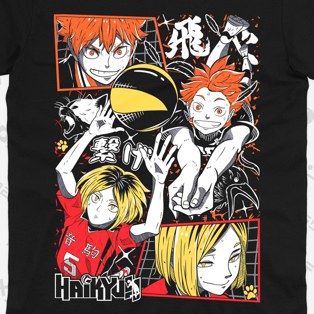 Футболка Аниме Волейбол Haikyuu TH173 XL, фото №2