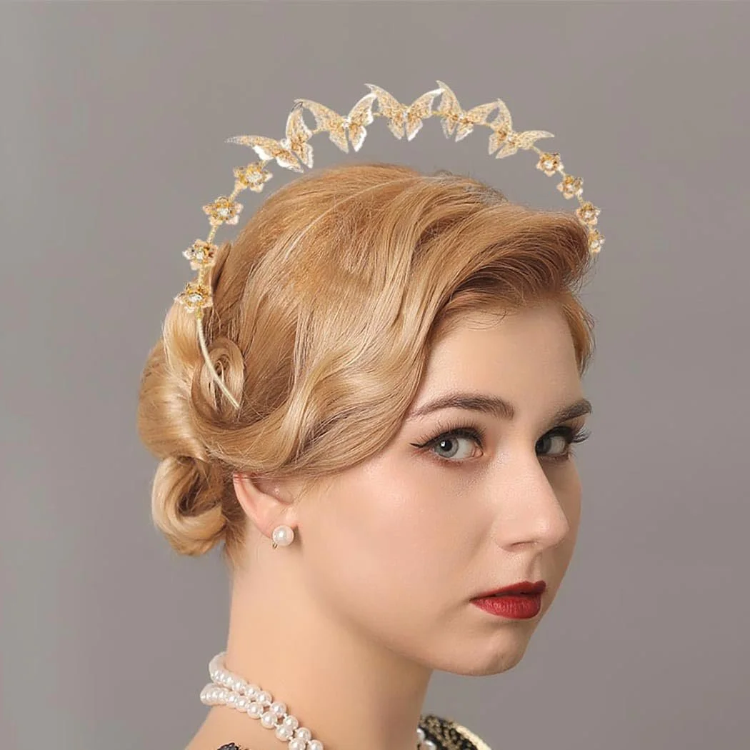 Обруч Золоте сяйво Золотий, фото №5