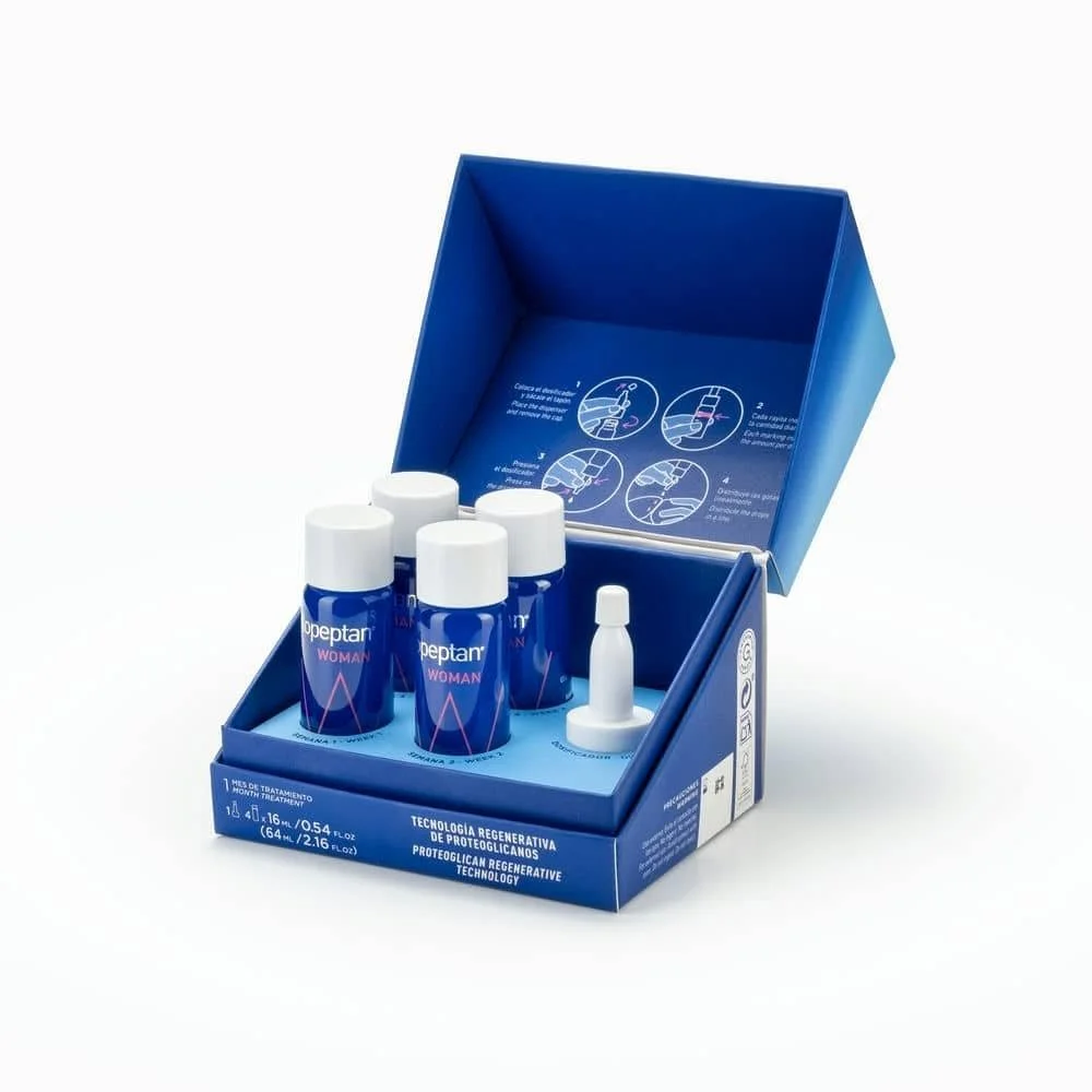 Ампули проти випадіння волосся Pilopeptan Woman Proteokel для жінок, 4 ампули, фото №4