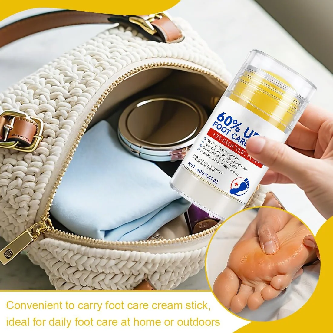 Крем-стик для ног XPEX Urea 60% 40 г, фото №5