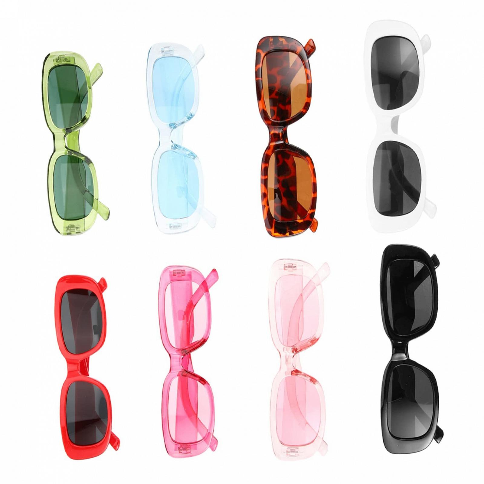 Сонцезахисні окуляри PACKOVE Вінтажний стиль для жінок та чоловіків, прозорі лінзи, фото №7