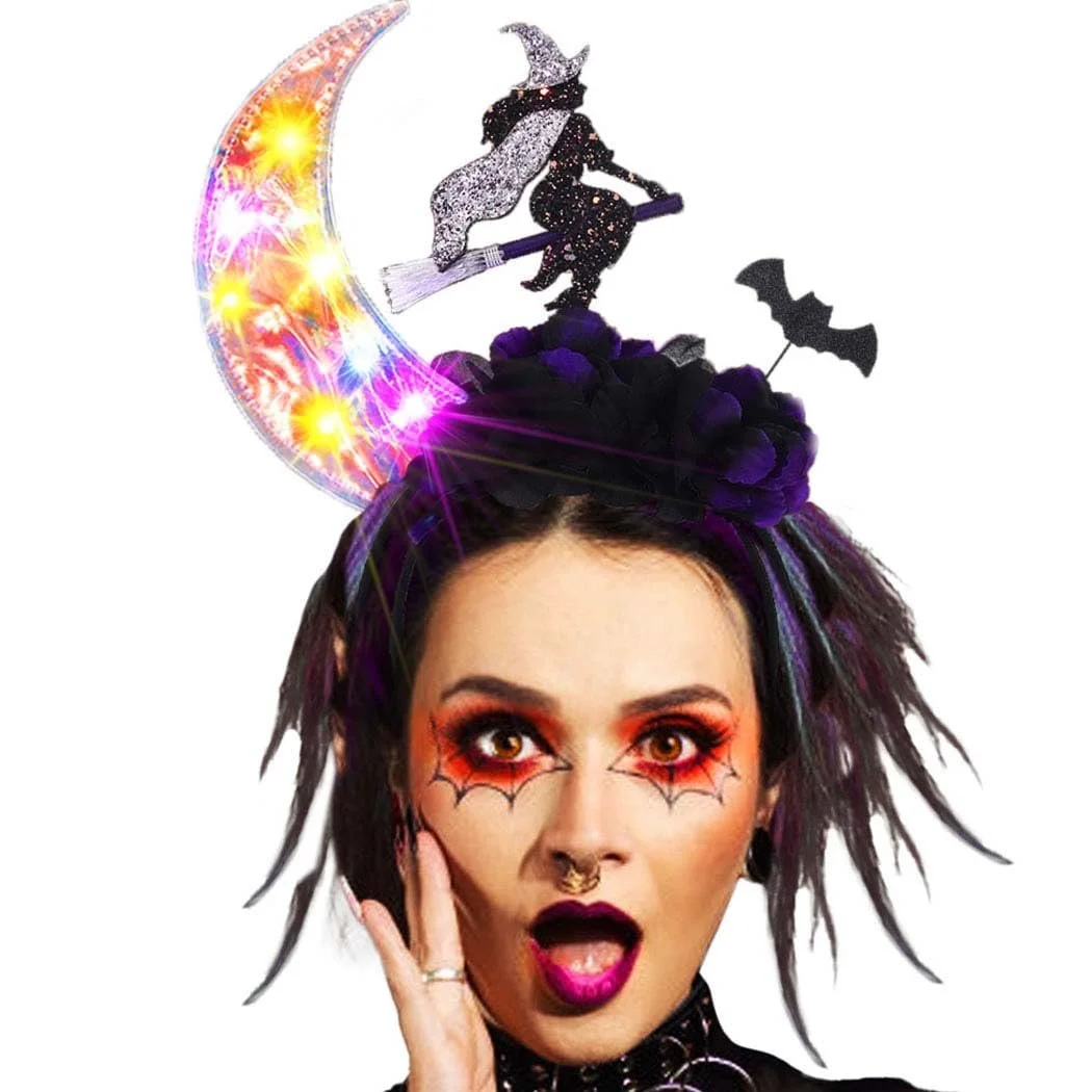 Хелловінський світлодіодний обруч Reaky, фото №1