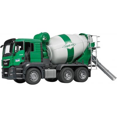 Спецтехника BRUDER Бетономешалка MAN TGS 116 зеленая 03710, фото №2