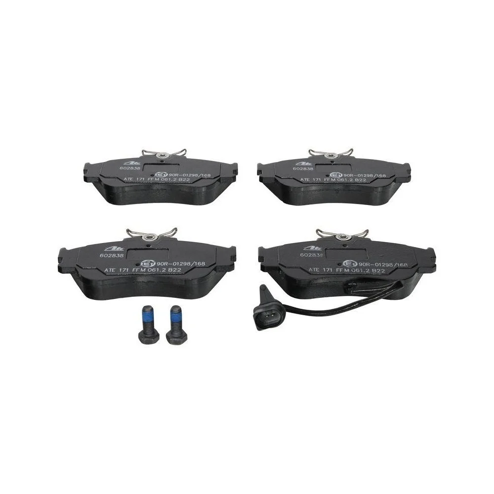 Комплект гальмівних колодок, дискове гальмо ATE 13.0460-2838.2 для VAG передня вісь, фото №1 Комплект гальмівних колодок, дискове гальмо ATE 13.0460-2838.2 для VAG передня вісь, фото №1