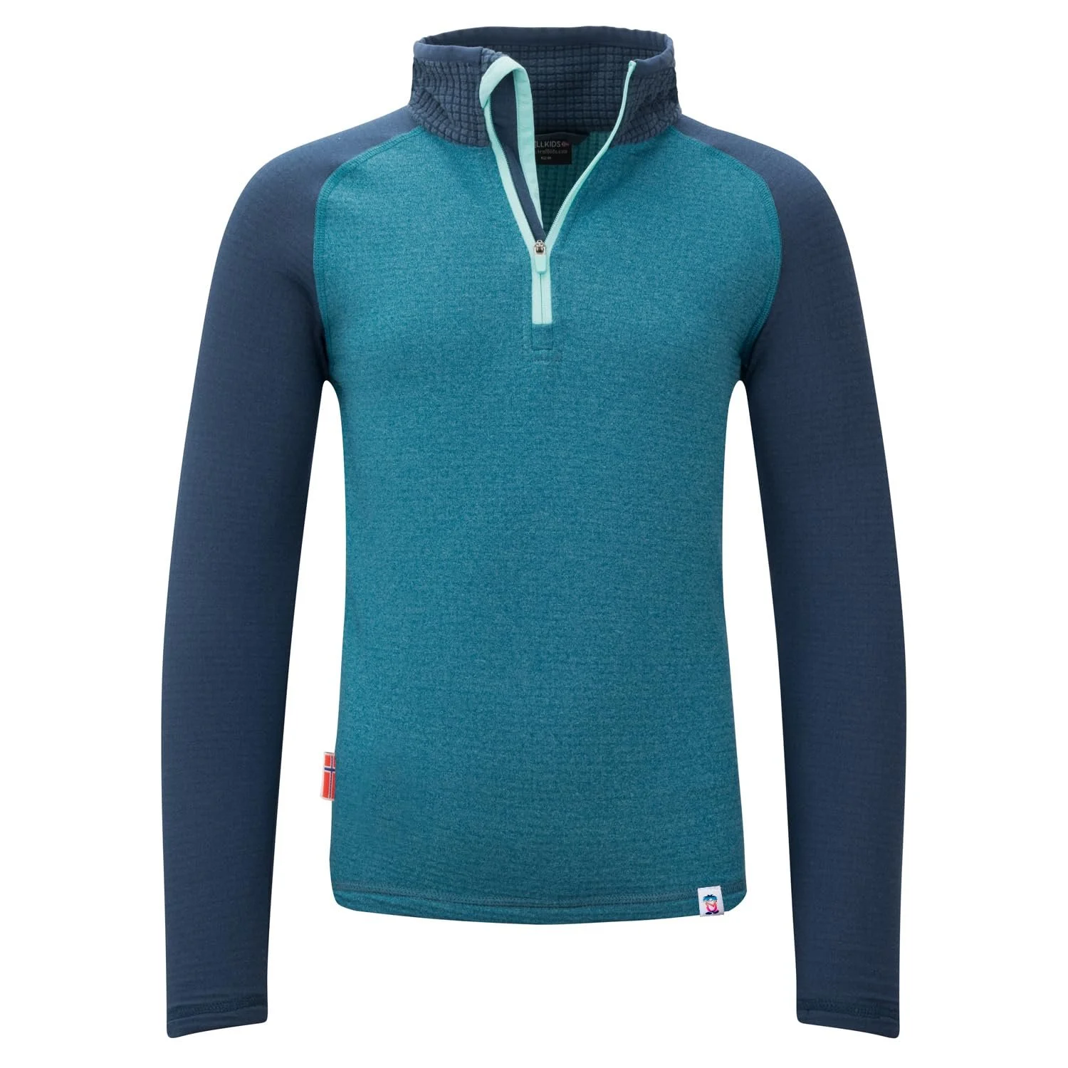 Кофта с молнией до середины Trollkids Rauland детская, фото №1 Кофта с молнией до середины Trollkids Rauland детская, фото №1