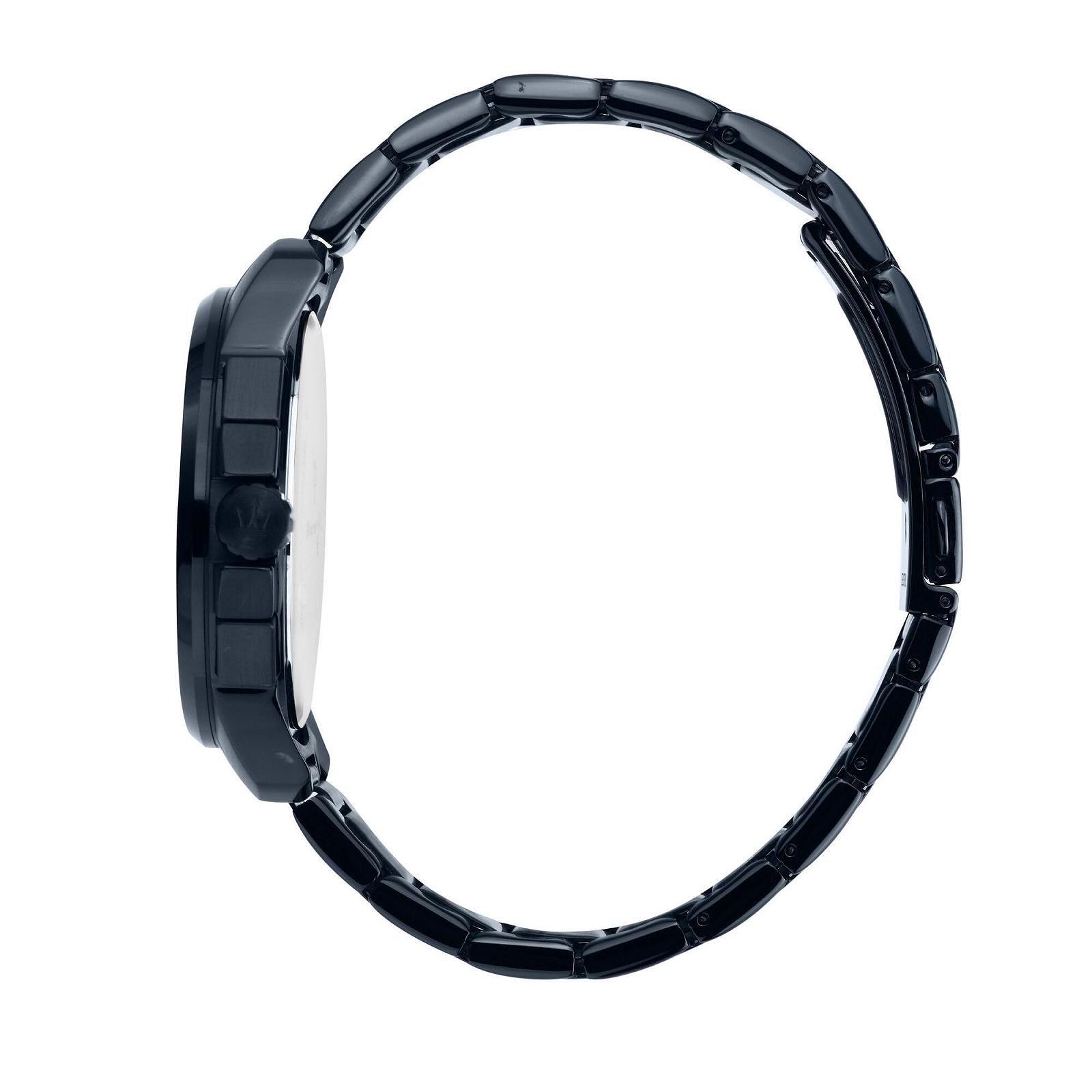 Мужские Аналоговые Кварцевые Часы-Хронограф Maserati Sucaccesso Collection со стальным браслетом R8873621042, фото №2 Мужские Аналоговые Кварцевые Часы-Хронограф Maserati Sucaccesso Collection со стальным браслетом R8873621042, фото №2