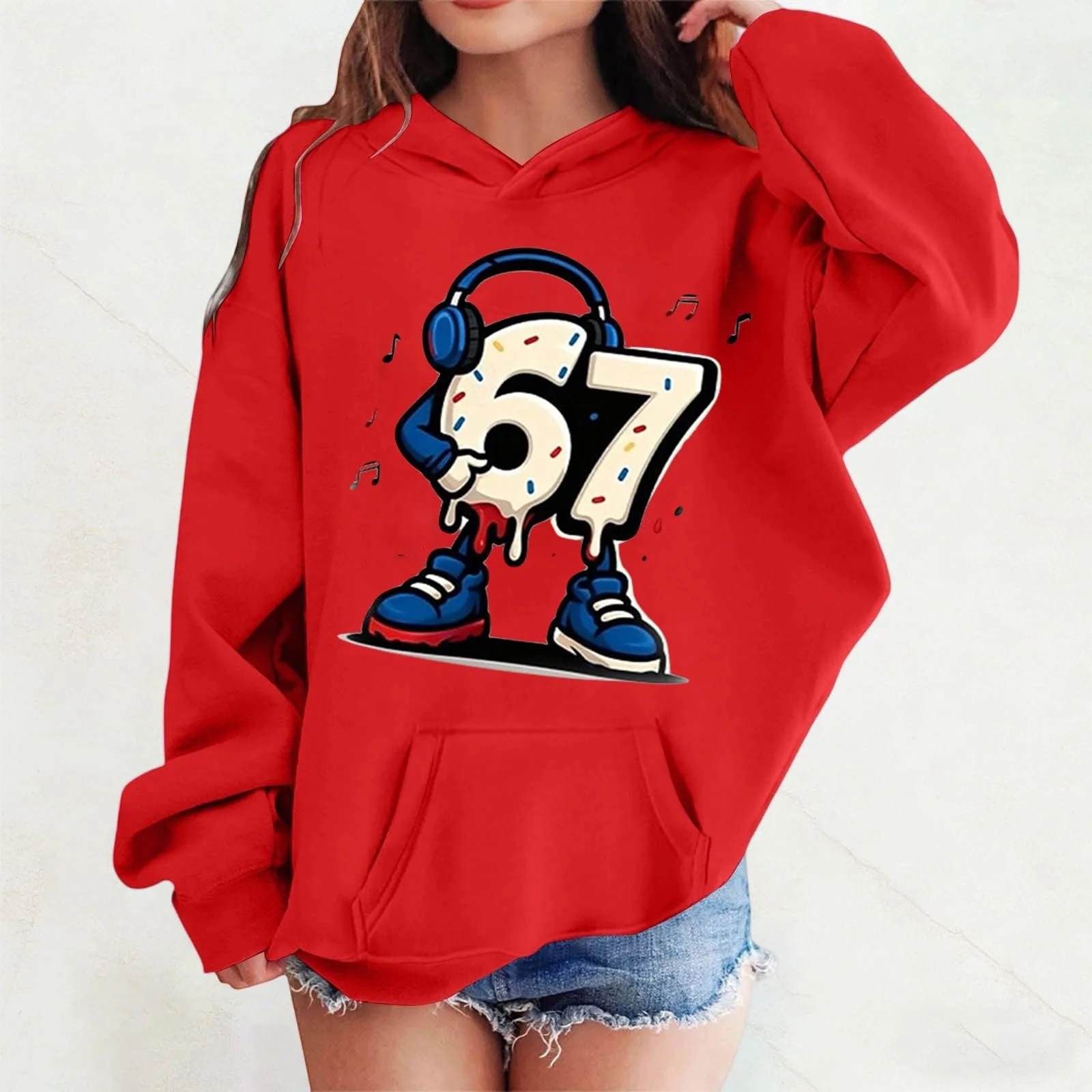 Девочки Худи Повседневный Теплый Худи для детей Теплая Толстовка с капюшоном на молнии Oversized Худи Повседневная Теплая Толстовка с капюшоном, фото №2